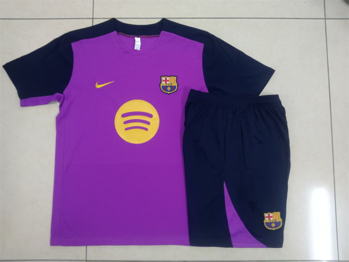 Barcelona Training Short Sleeve Suit 25/26