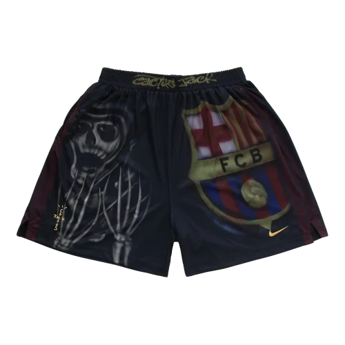 Barcelona X TRAVIS SCOTT Limited Edition SKELETON SHORTS