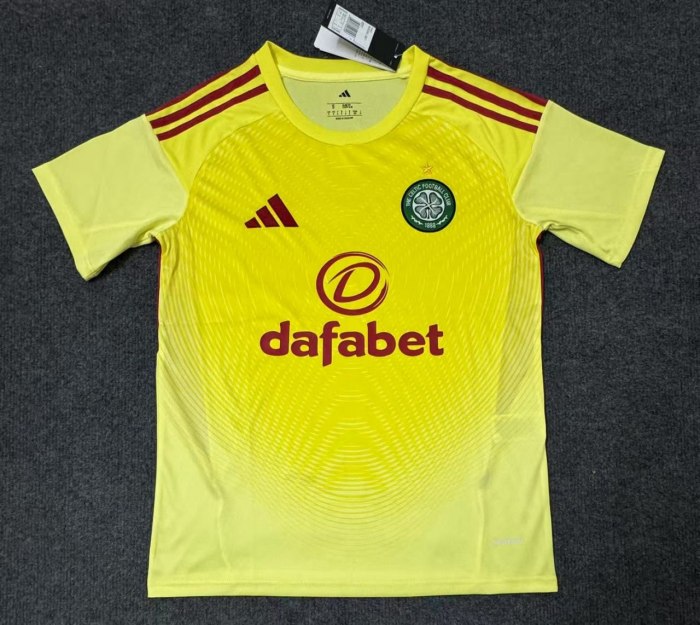 Celtic Home Goalkeeper Men Jersey 25/26