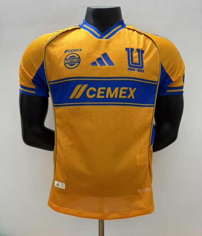 Tigres UANL Home Player Man Jersey 25/26