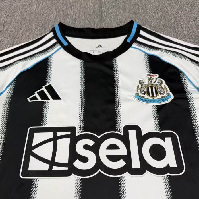 Newcastle United Man Home Long Sleeve Jersey 25/26