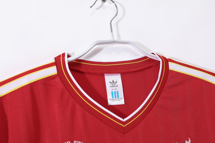 Liverpool Home Retro Long Sleeve Jersey 1986/87