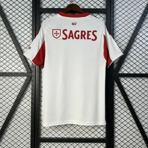 SL Benfica White Away Man Jersey 25/26