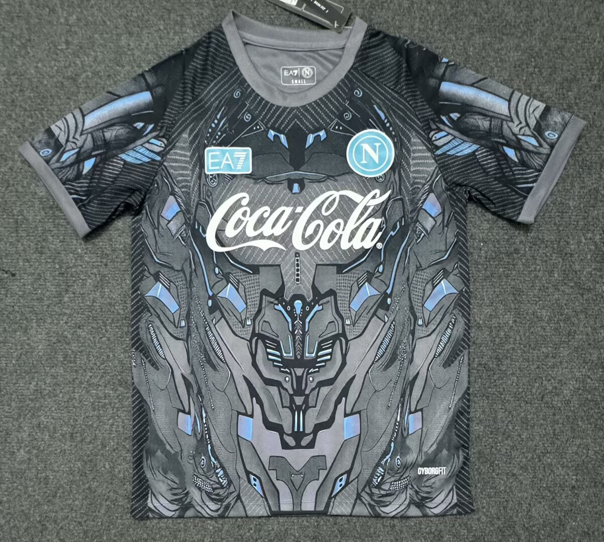 Napoli Gray Training  Man Jersey 25/26