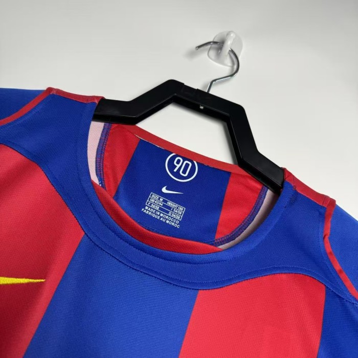 Barcelona Home Retro Jersey 2004/05