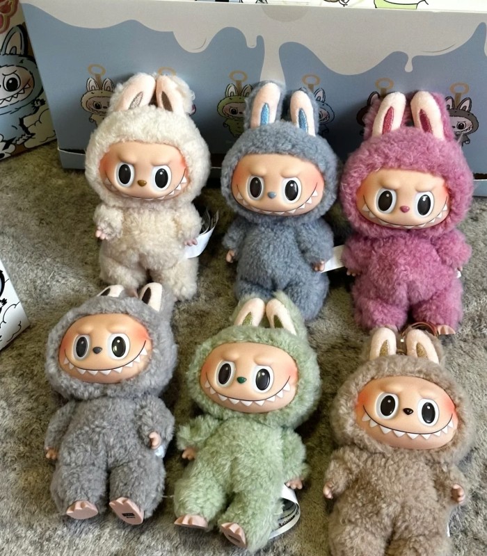 Labubu plush pendant Pop Mart blind box doll