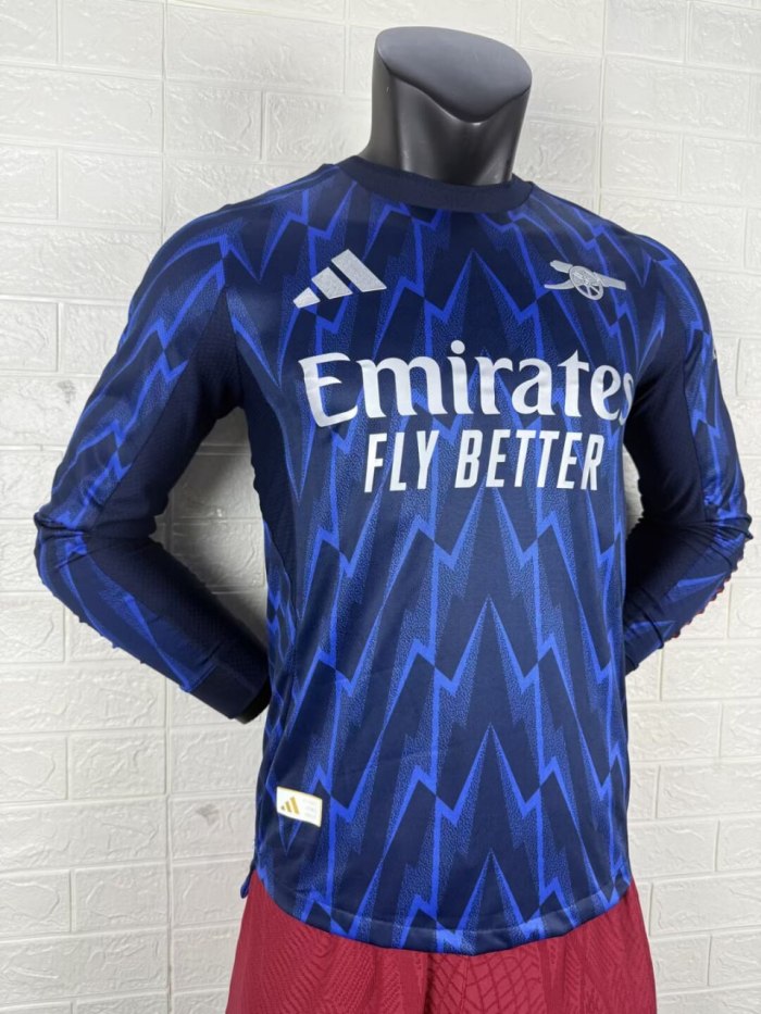 Arsenal Away Player Long Sleeve Jersey 25/26