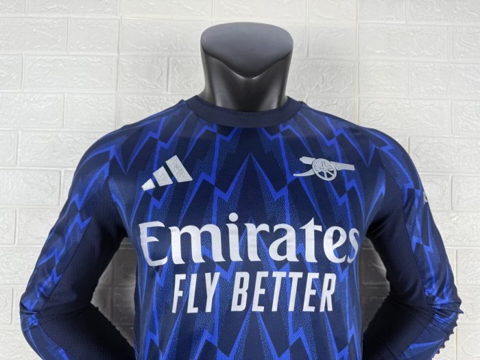 Arsenal Away Player Long Sleeve Jersey 25/26