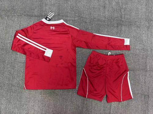 Liverpool Home Long Sleeve Kids Suit 25/26