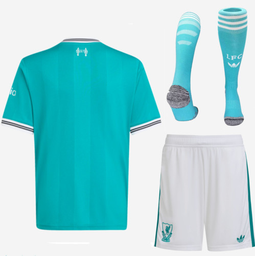 Liverpool Third Kids Suit & Socks 25/26