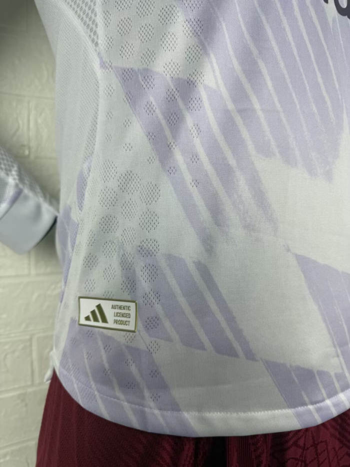 Manchester United Away Long Sleeve Player Jersey 25/26