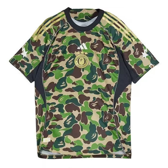 25/26 Football Jersey x BAPE - Green ABC Camo
