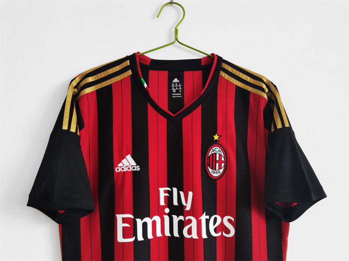 AC Milan Home Retro Jersey 2013/14