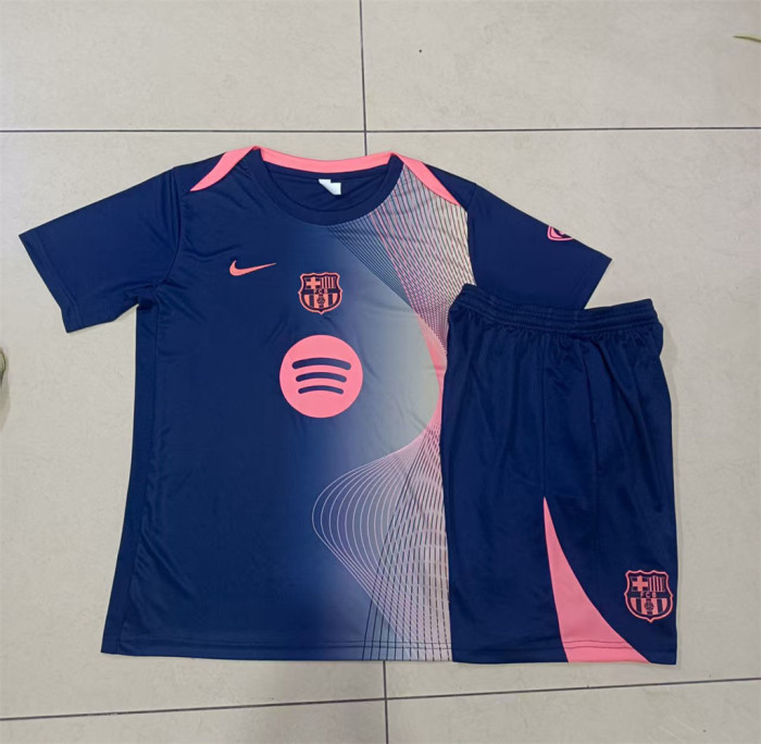 Barcelona Training Short Sleeve Suit 25/26