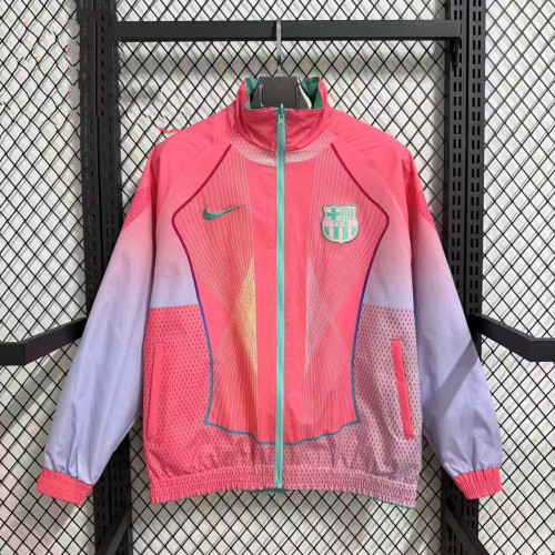 Barcelona Double-Sided Training Windbreaker 2025
