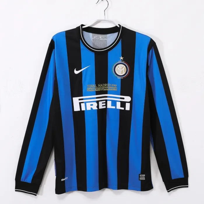 Inter Milan Home Long Sleeve Retro Jersey 2009/10