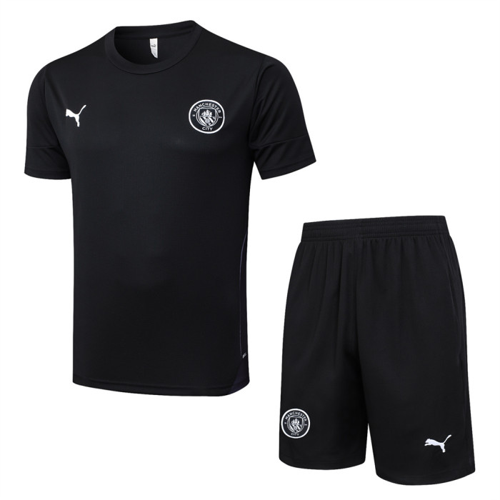 Copy Manchester City Training Short sleeve Suit 24/25