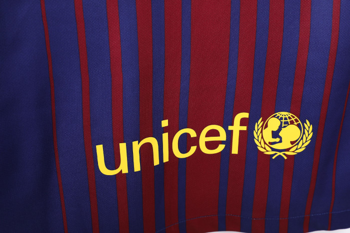 Barcelona Home Retro Long Sleeve Jersey 2017/18