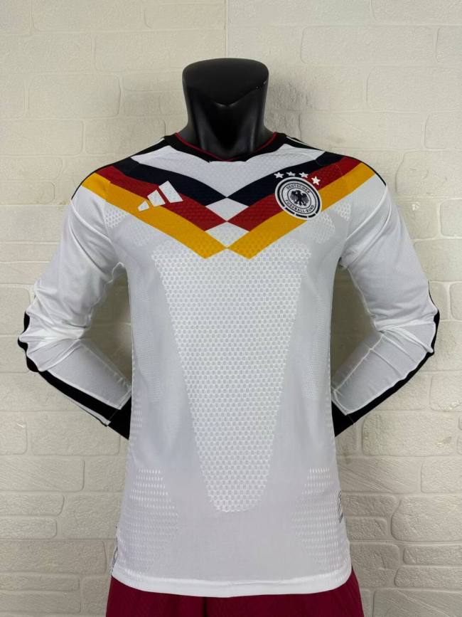 Germany 2026 World Cup Player Home Long Sleeve Men Jersey