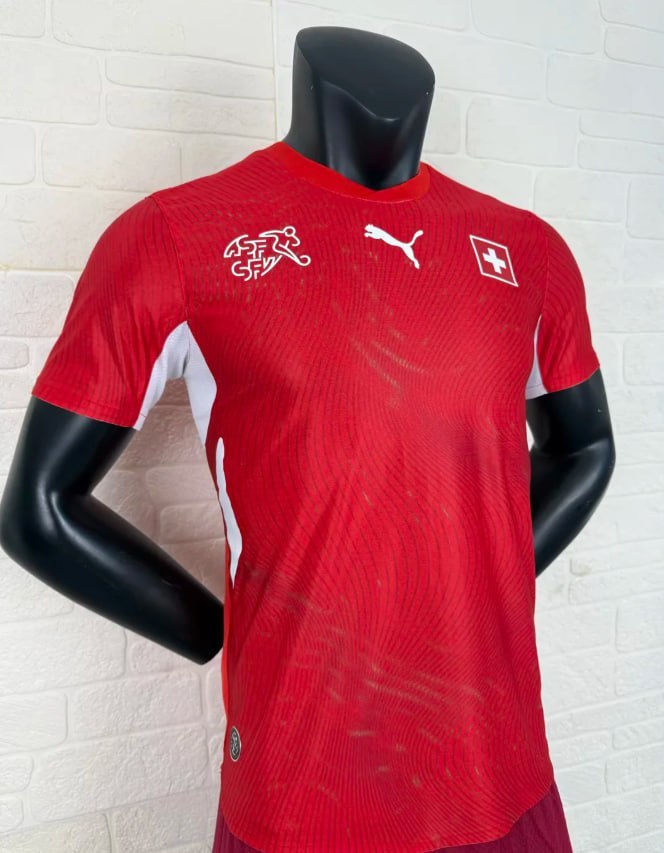 Switzerland 2026 World Cup Home Player Man Jersey