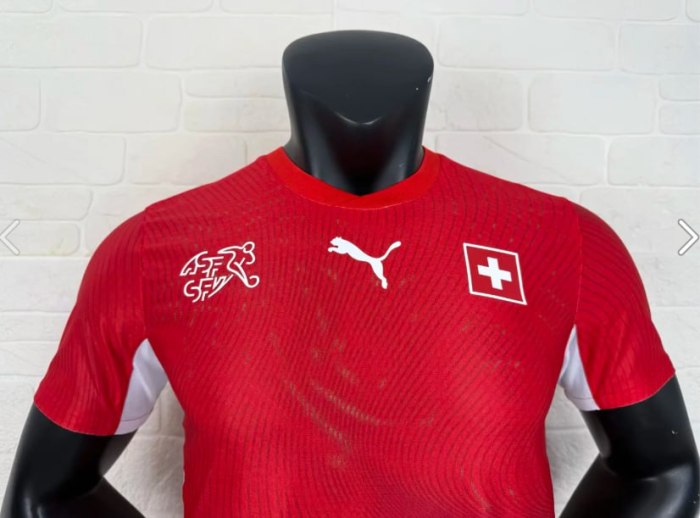 Switzerland 2026 World Cup Home Player Man Jersey