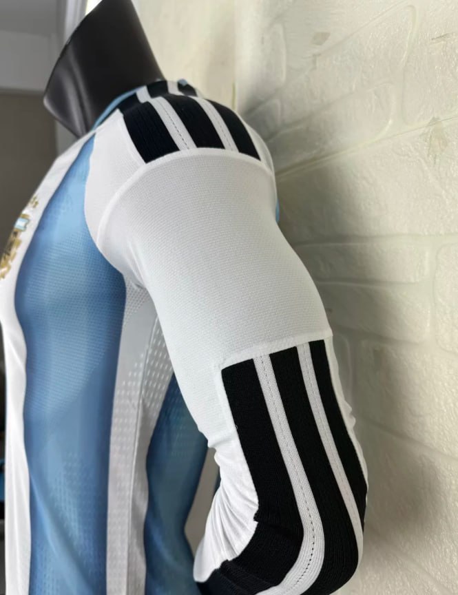 Argentina 2026 World Cup Home Player Long Sleeve Men Jersey