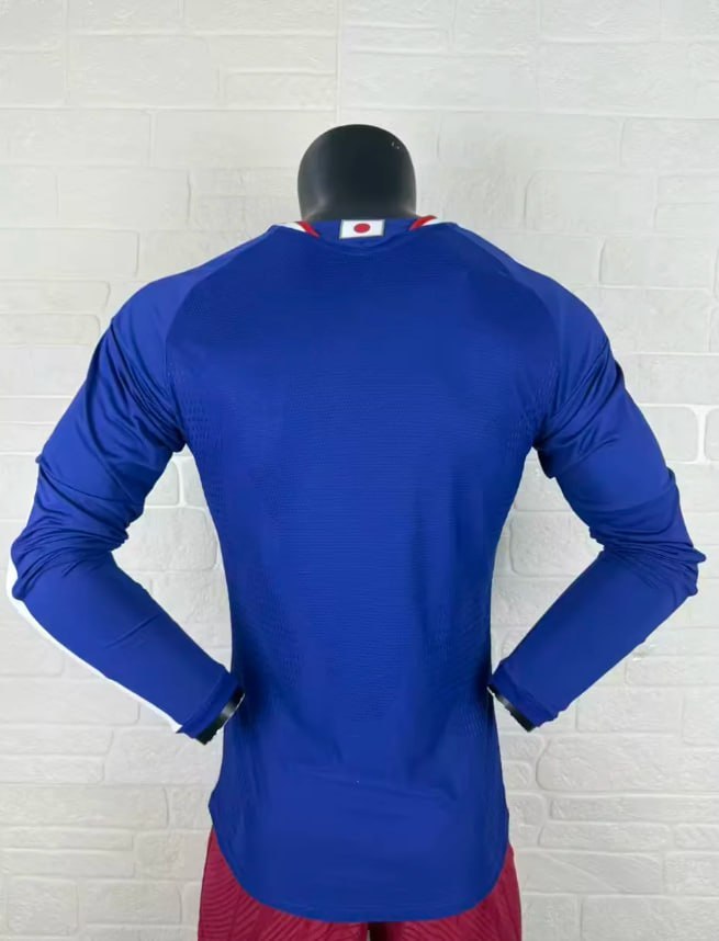 Japan 2026 World Cup Player Long Sleeve Home Men Jersey