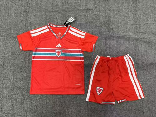 Wales 2026 World Cup Home Kids Suit