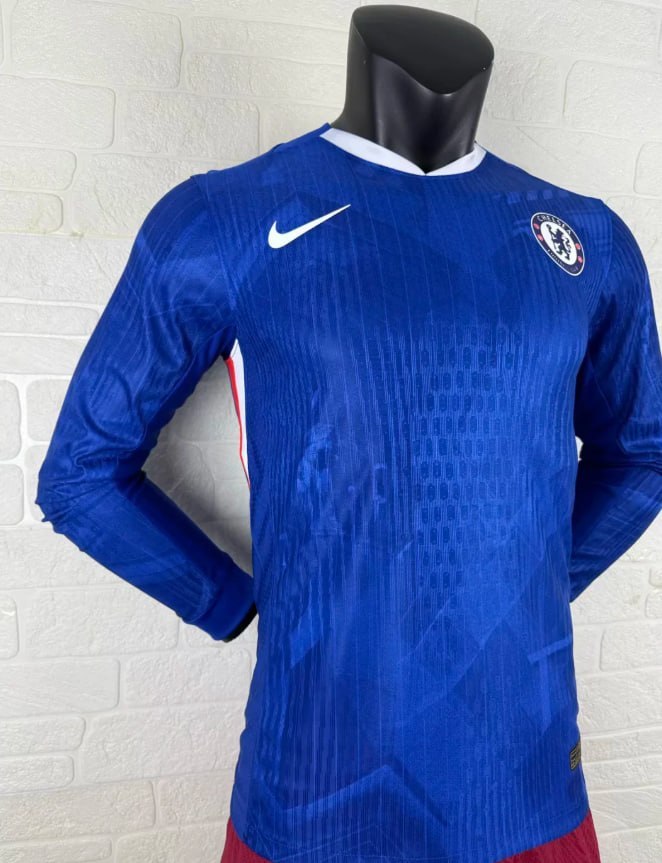 Chelsea Home Player Long Sleeve Jersey 25/26