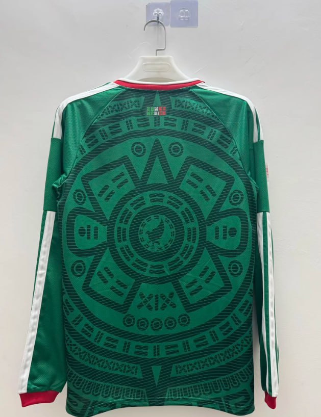 Mexico 2026 World Cup Home Long Sleeve Men Jersey