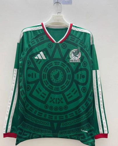 Mexico 2026 World Cup Home Long Sleeve Men Jersey