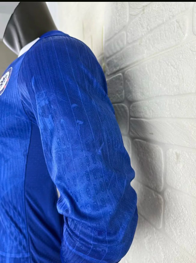 Chelsea Home Player Long Sleeve Jersey 25/26