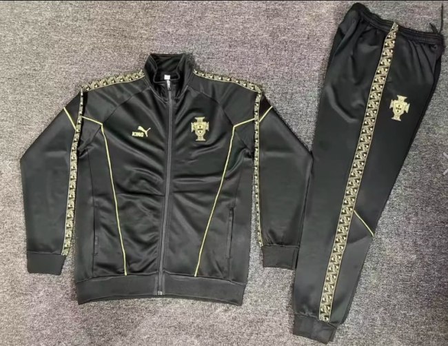 Portugal 2025 Eusébio Black Jacket Suit