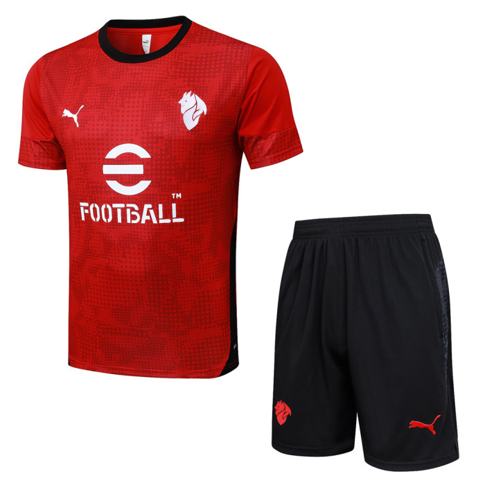 AC Milan Training Short sleeve Suit 25/26