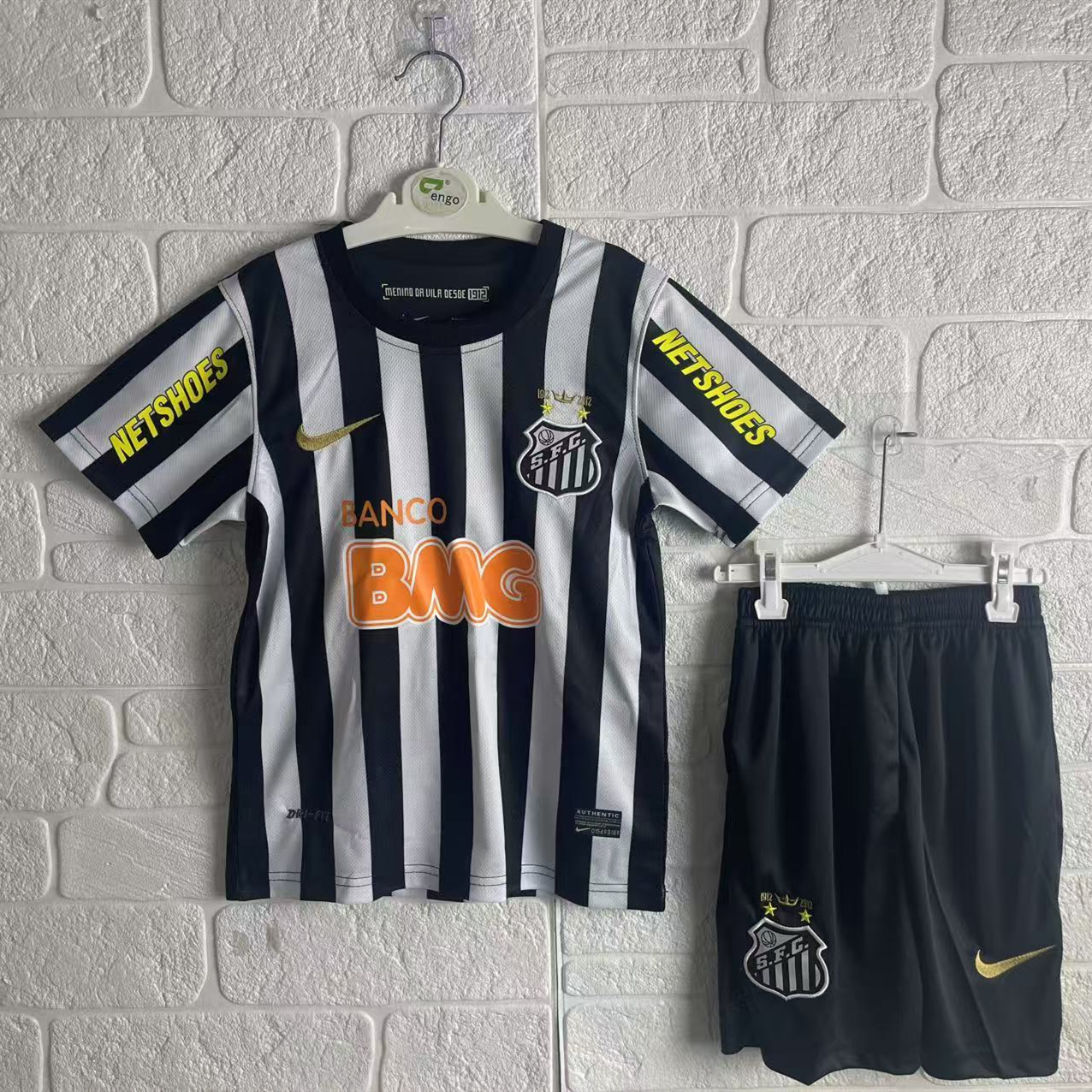 Santos Away Retro Kids Suit 2012/13