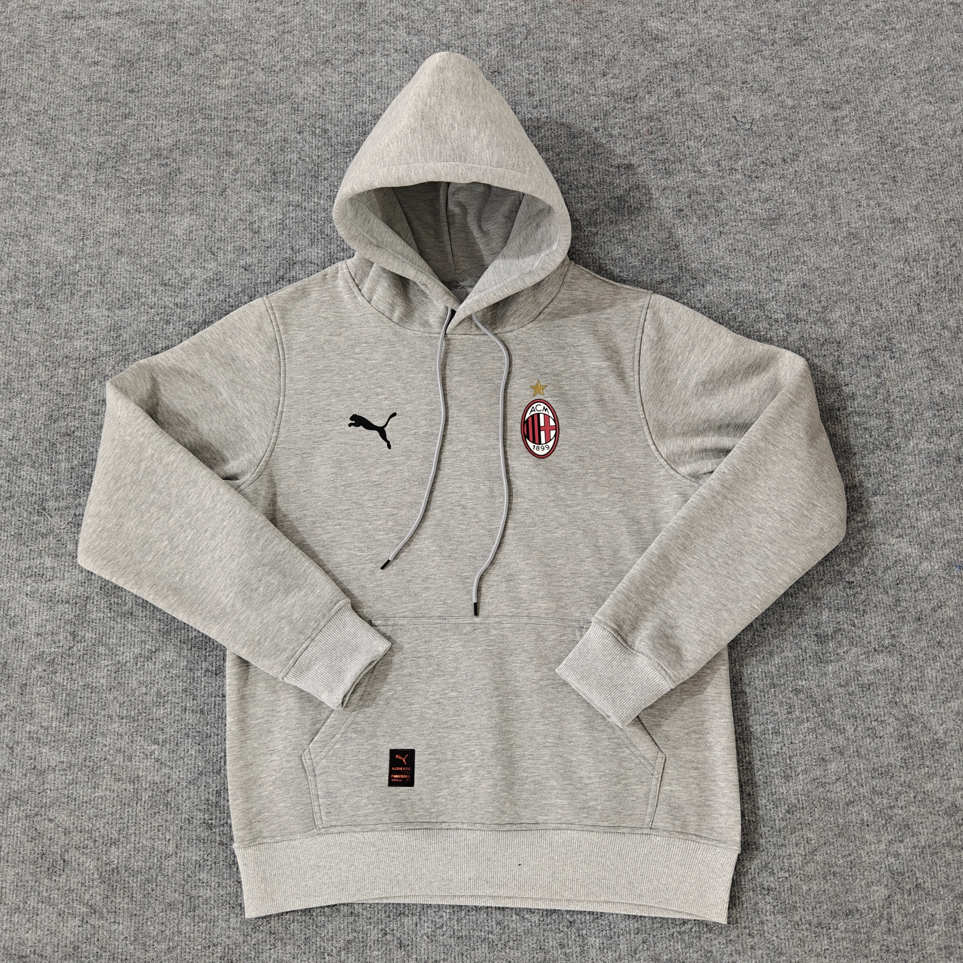 AC Milan Player fleece-lined Hoodie （Multiple colors）