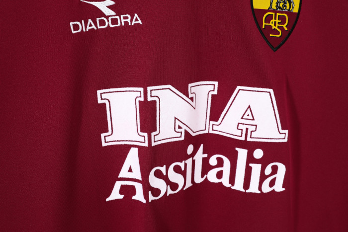 AS Roma Home Retro Jersey 1998/99