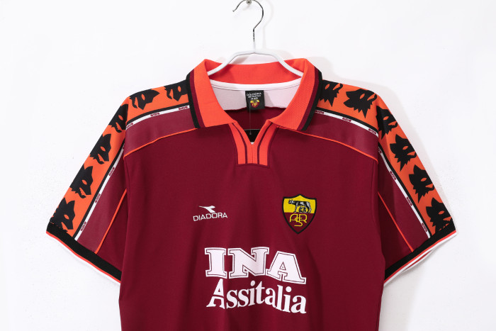 AS Roma Home Retro Jersey 1998/99