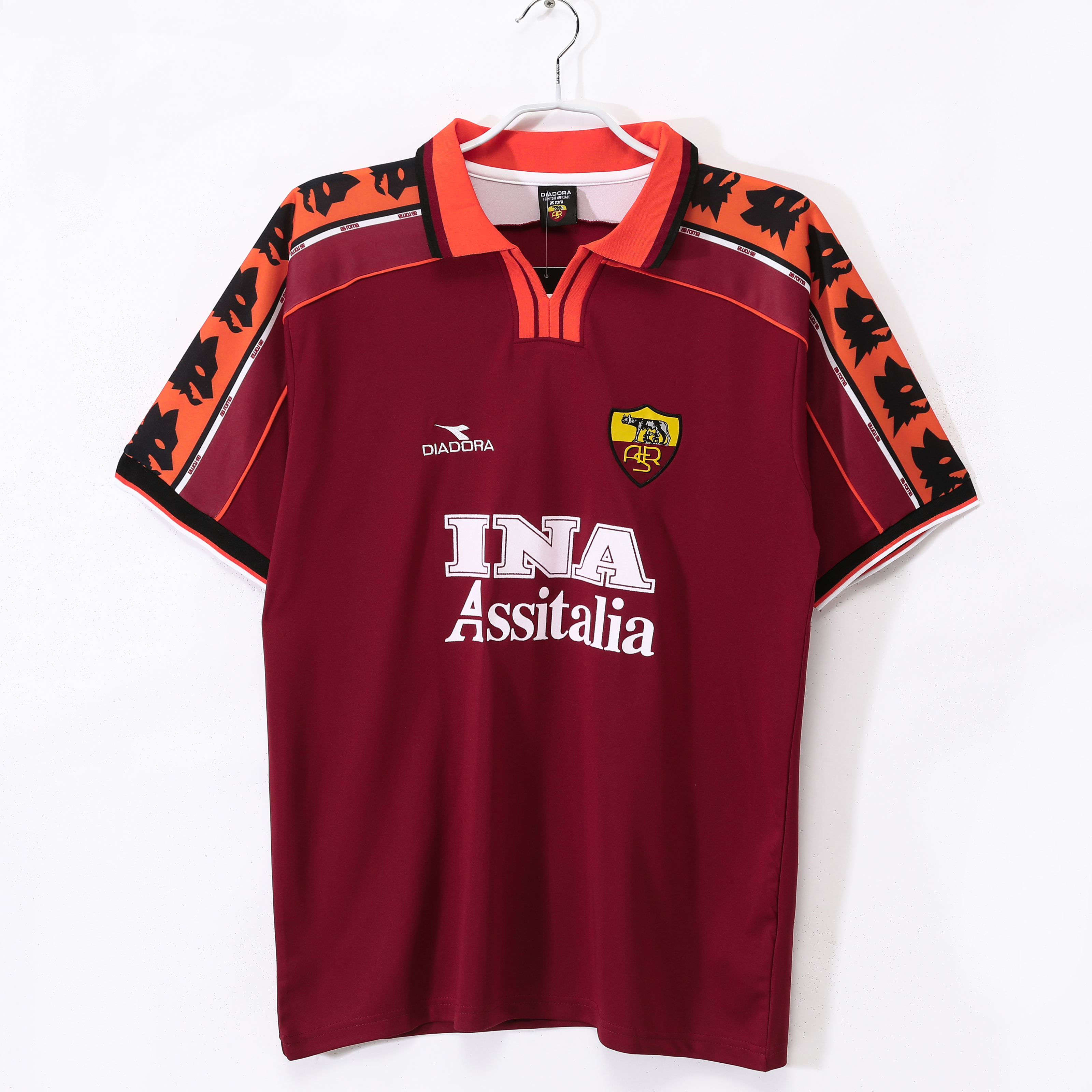 AS Roma Home Retro Jersey 1998/99