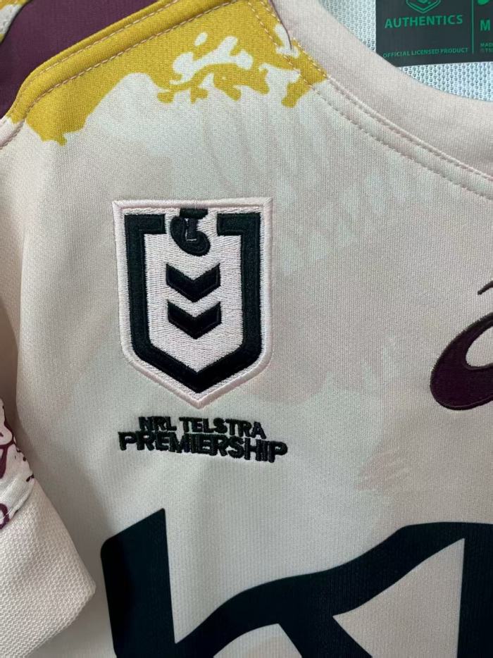 2025 Brisbane Broncos Indigenous Rugby Jersey