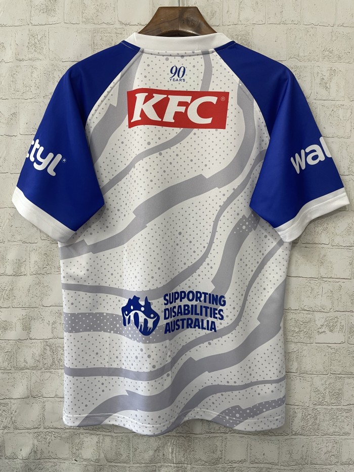 2025 Canterbury Bulldogs Training Rugby Jersey