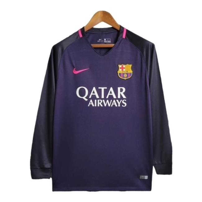 Barcelona Away Retro Long sleeve Jersey 2016/17