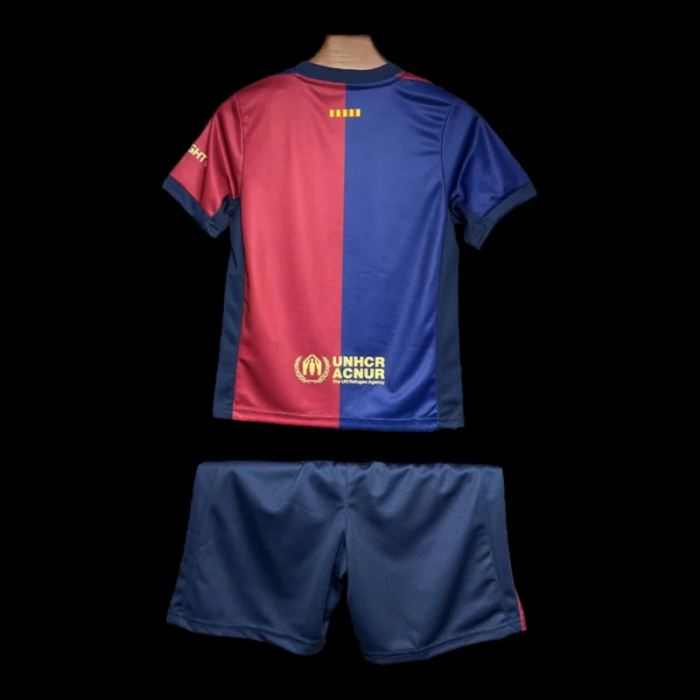 Barcelona Short Sleeve Home Adult Suit 24/25