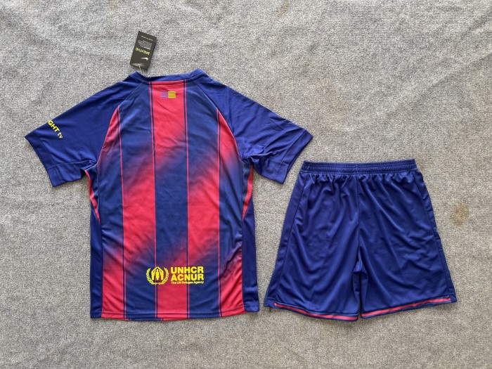 Barcelona Short Sleeve Home Adult Suit 25/26