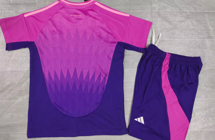 Germany Short Sleeve Away Adult Suit 24/25