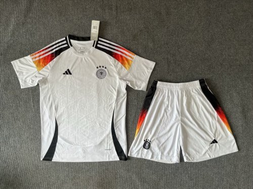 Germany Short Sleeve Home Adult Suit 24/25