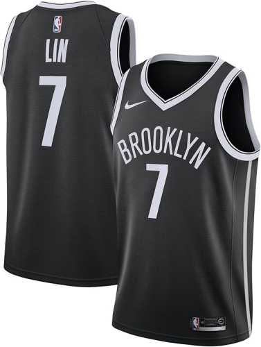 Brooklyn Nets Jersey Black Icon Edition No.7 IRVING