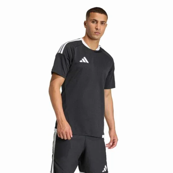 Football short-sleeved jersey set Black - adidas