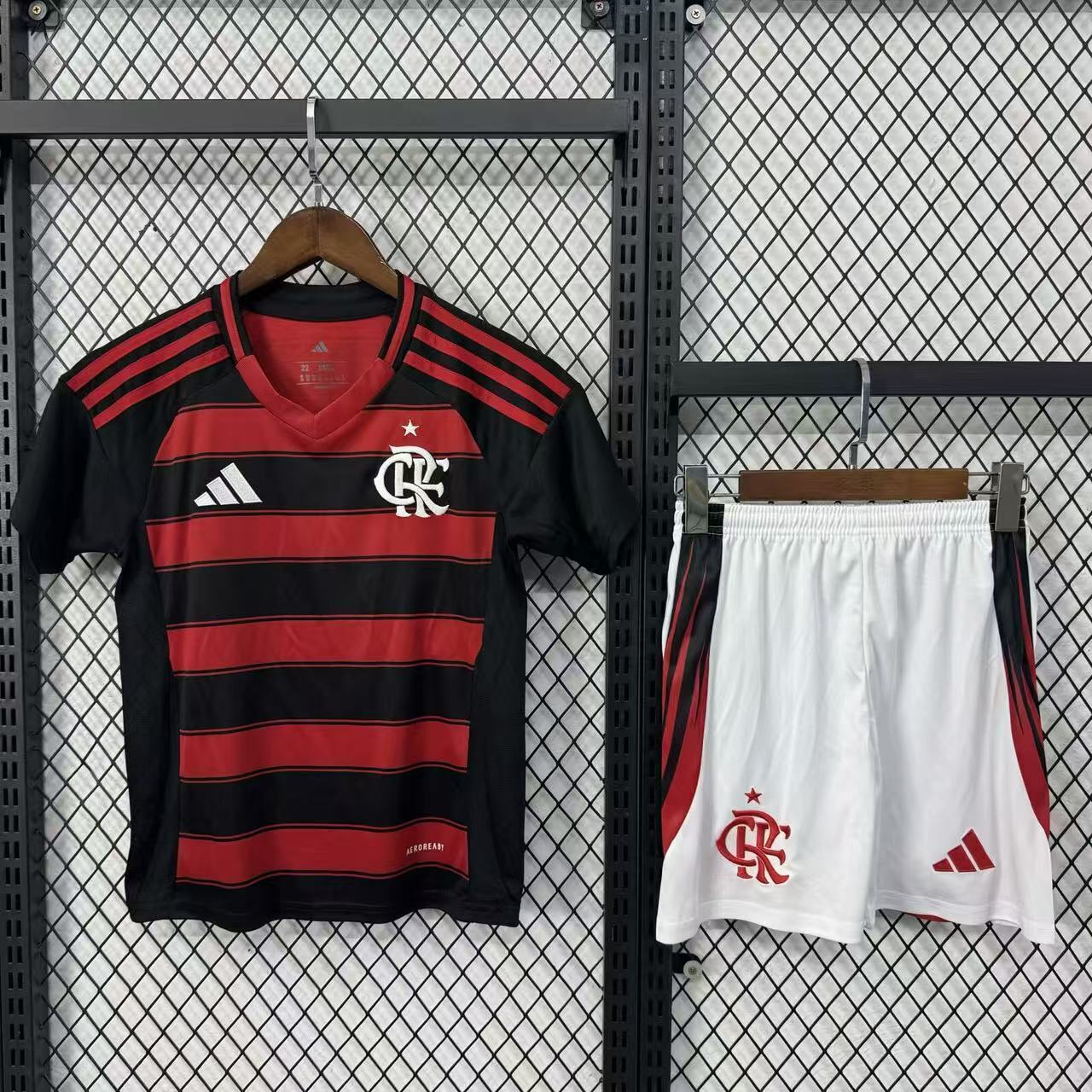 Flamengo Short Sleeve Home Adult Suit 25/26