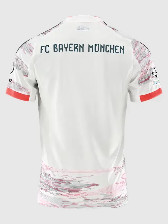 Bayern Munich Short Sleeve Away Adult Suit 25/26